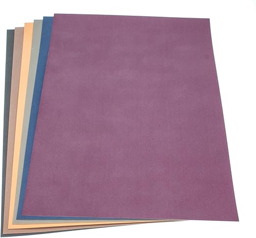 Clairefontaine Pastelmat Board Trial Pack - Dark Colours - 6 Sheets ...