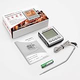ThermoPro TP16S Digital Meat Thermometer with Timer Backlight 6.5" Probe view 8