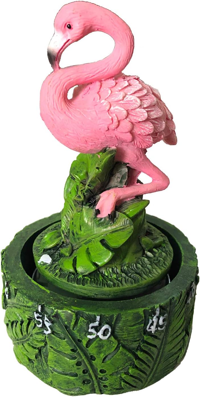 GIFTME 5 Pink Flamingo Kitchen Timer Cute Cooking Timer Tropical