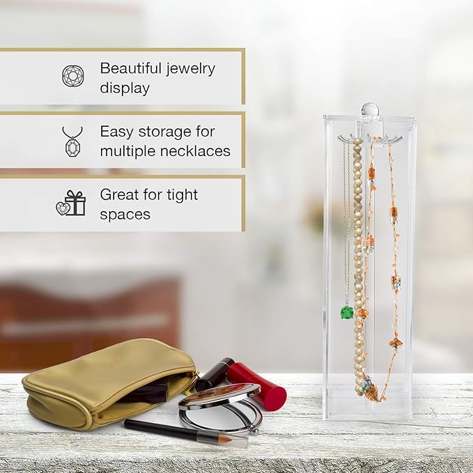 Amazon ジュエリーネックレススタンドホルダー ロングネックレス用オーガナイザー ジュエリー収納 オンライン通販