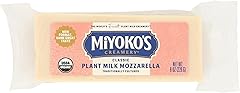 MIYOKO'S CREAMERY Fresh Vegan Mozzarella, Organic Classic Plant Milk Cheese, Dairy Free, 8 oz. (1-pack)