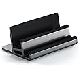 Satechi Dual Vertical Aluminum Stand – Universal Compatibility - MacBook Pro, MacBook Air, iPad Pro, iPad Air, iPad Mini, iPhones 16/15/14/13/12 and More