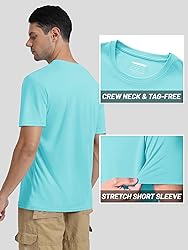 TACVASEN Swim Shirts for Men Rash Guard Sun Shirt