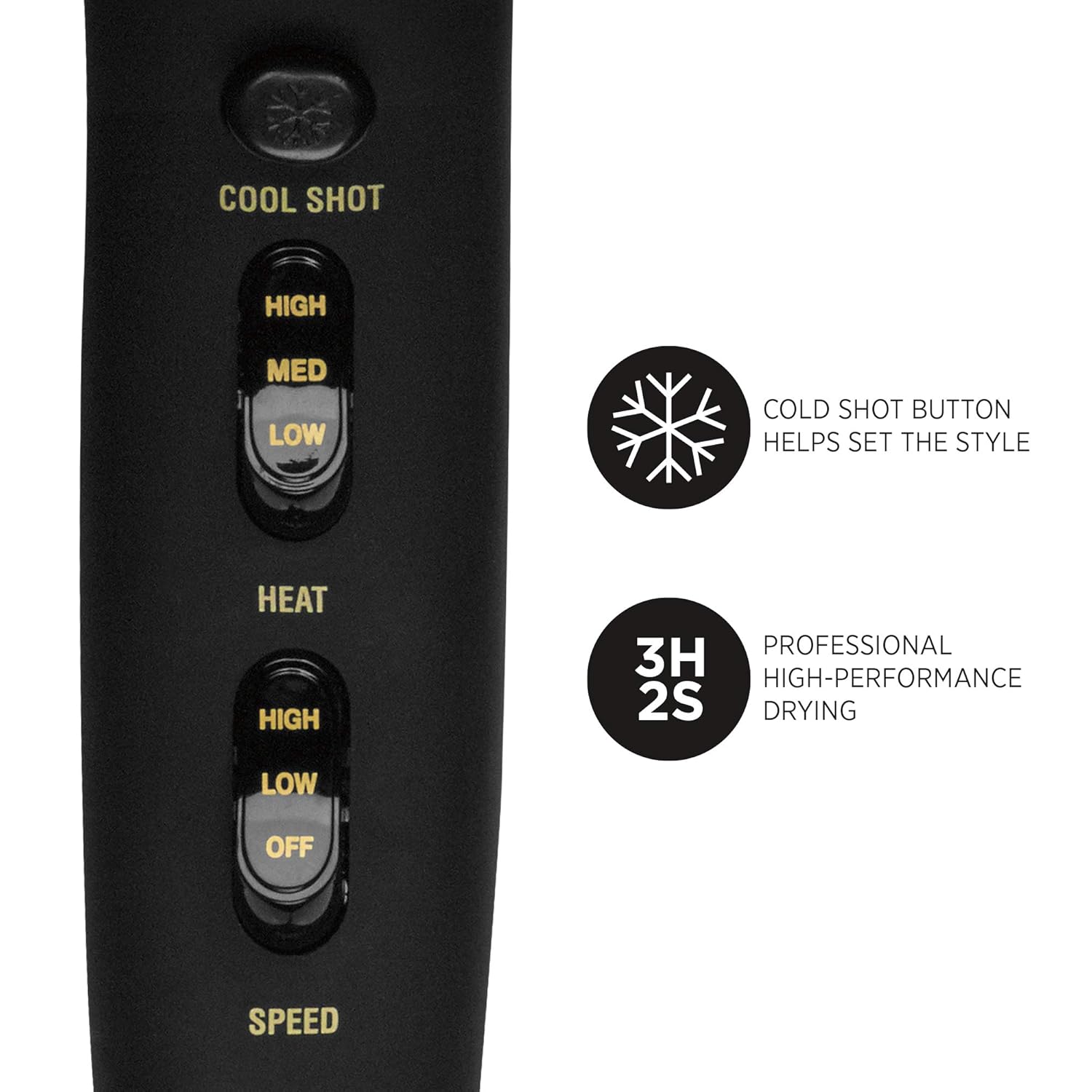 HOT TOOLS Signature Series Ionic 2200 Turbo Ceramic Salon Hair Dryer: Beauty