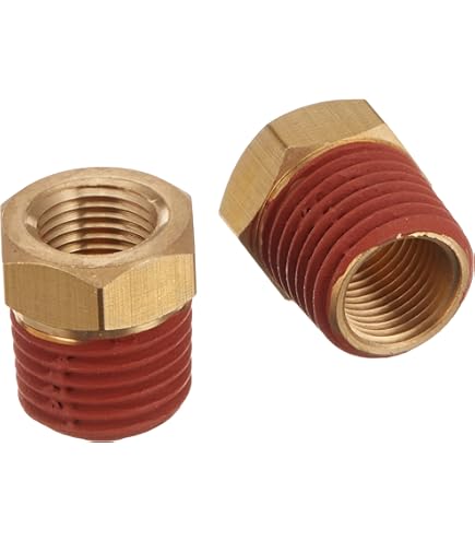 Brass Pipe Fitting Hex Nipple M/M 1/8" 1/4'' 3/8'' 1/2'' Male Thread Coupler Connectors - View #3