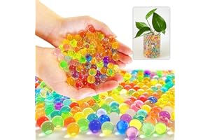 120,000PCS Mix Water Gel for Plants, Floral Bead for Centerpieces Rainbow Vase Filler Beads for Soilless Planting, Fragrance 