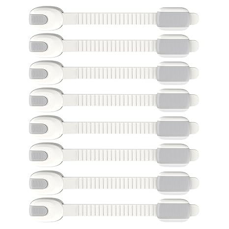 Store2508 Premium Quality Child Safety Lock. (Pack of 8)