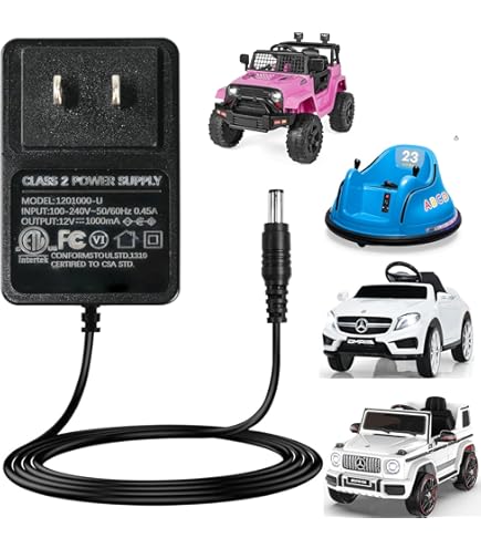 Class Power Supply 12v Battery Charger For Ride On Toys Bumper