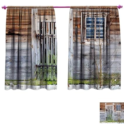 Amazon Com Primitive Country Decor Window Curtain Drape Neglected