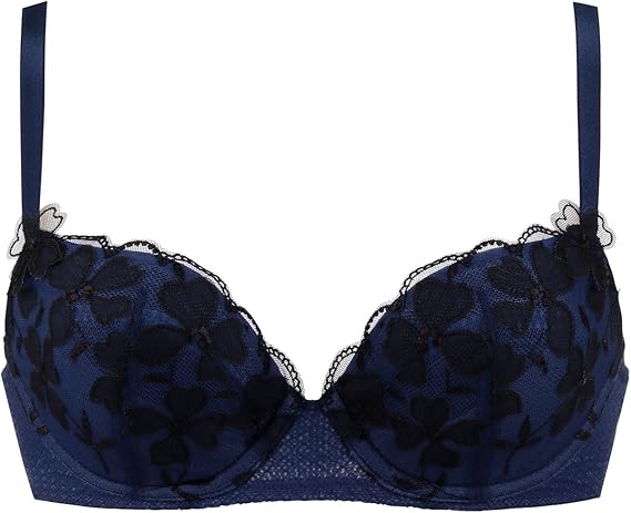 Amazon トリンプ Triumph 天使のブラ スーパーcool 444 M008 M008 ネイビー E70 ブラジャー 通販