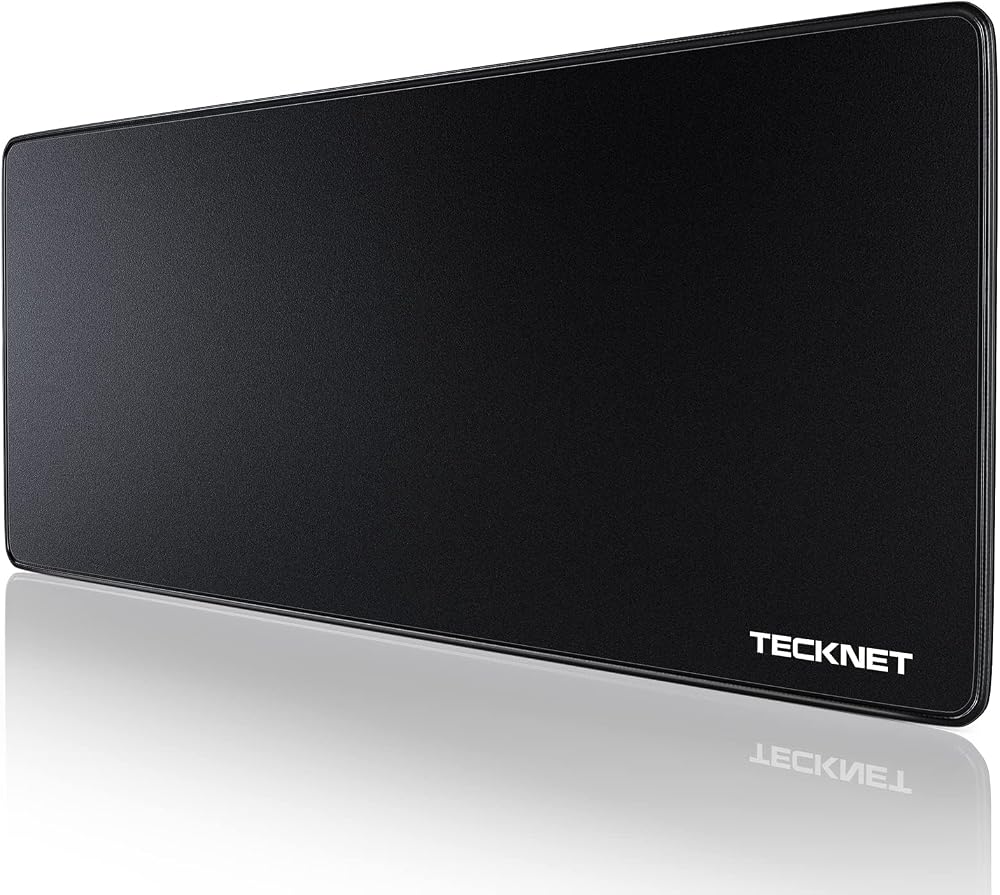 TECKNET Gaming Mouse Mat 900x400x3mm Large Extended Waterproof Black