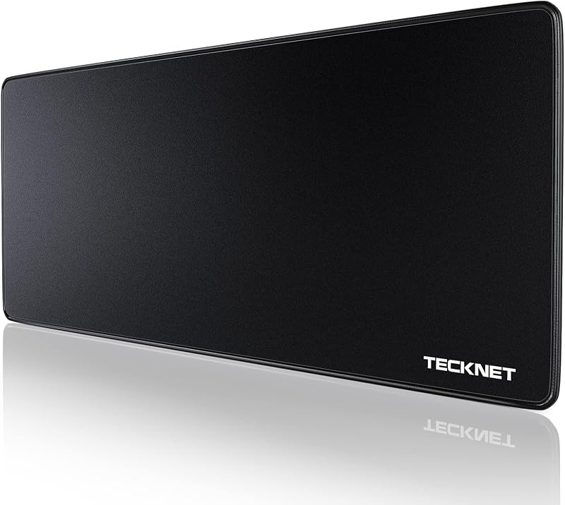 TECKNET Gaming Mouse Mat 900x400x3mm Large Extended Waterproof Black