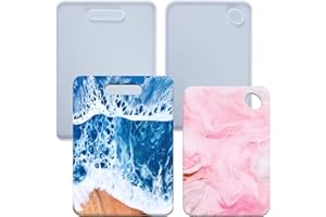 Cutting Board Epoxy Resin Silicone Molds for Serving Tray Platter Concrete Cement Clay, Extra Large 13inch Height
