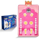 ALMOSTAQIM Educational Prayer Mat for Kids - Interactive Electronic Learning Toy with LED Position Indicator, Touch-Sensitive Buttons, Quran Reciter, and Non-Slip Backing