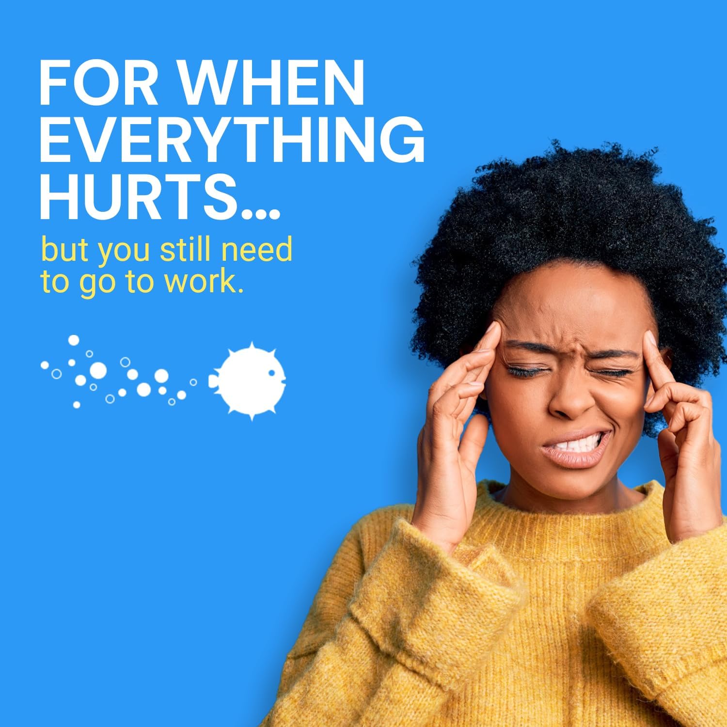 Blowfish for Hangovers - Fast Hangover Relief in 15 Minutes | Headache Relief, Energy, and Hydration in One Step | Single Box