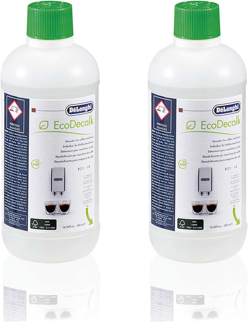 2 x Genuine DeLonghi Descaler Cleaner Espresso Coffee ...