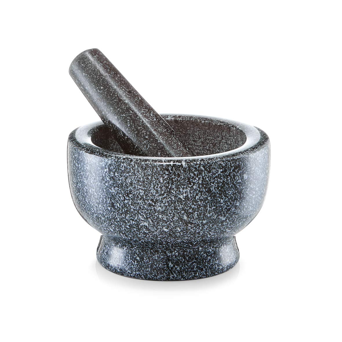 Zeller 24501 Pestle and Mortar Set, Anthracite, 13 x 8 cm