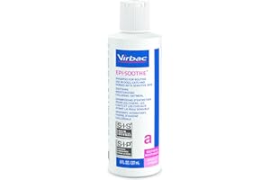 Virbac Epi-Soothe Pet Shampoo For Dogs, Cats & Horses (8 oz) - For Dry or Sensitive Skin
