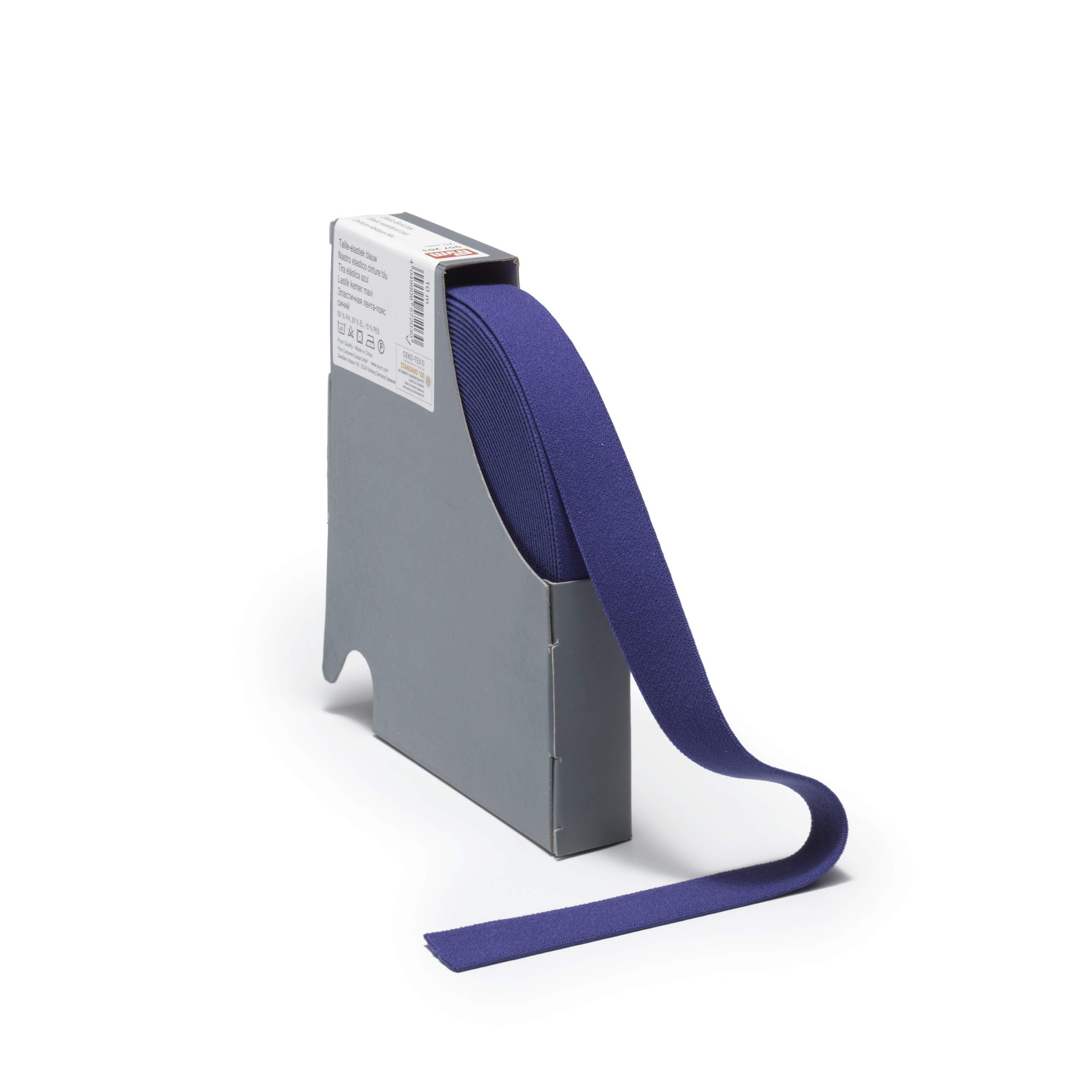 Prym Elastic Waistband 20 mm Blue, One Size