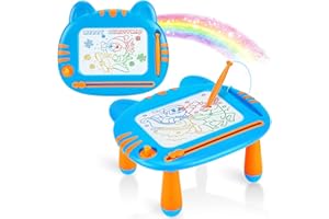 MERGUEZ Magnetic Drawing Doodle Board for Toddler,Toddler Toys for 3 4 5 Year Old Boys Girls,Learning Educational Baby Kids Toys for Boys and Girls 3 Years and Up,Christmas Birthday Gifts