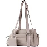 ROULENS Small Gym Bag for Women 2 Set Mini Gym Duffle Bag with Wet Compartment and Coin Wallet, Gym Tote Bag for Workout/Sport/Travel