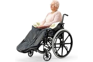 Bramble Fleece Wheelchair Blanket for Adults Lower Body Cover (up to 5.9 FT) Waterproof Blankets for Adults & Kids, Lap Blank