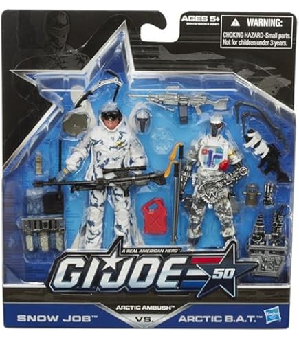 TOMY GIJOE GIジョー 1/6 南北戦争 2体セット Amazon.com: GI Joe 50th Anniversary Troop Build Up Action Figure 2