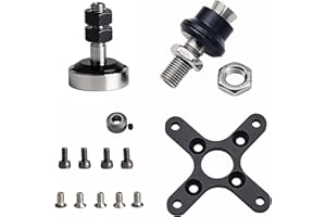 Propellert Adapter Hub Accessory,Propeller Seat 5.0mm Through Hole Prop Shaft Adapter Holder for RC Model Airplane AT28/35 Mo