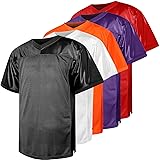 Blank Football Jersey,90s Hip Hop Sports Mesh