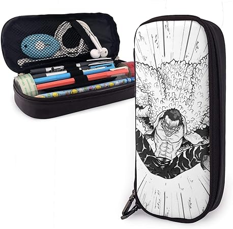 Amazon ペンケース Onepiece ワンピース ドフラミンゴ ペンバッグ 筆箱 鉛筆バッグ Pu皮革 化粧ポーチ おしゃれ 大容量 防水 収納バッグ 大容量 ペンポーチ スリム筆箱 ペン入れ かわいい 人気 子供 小学生 中学生 高校生 多機能 軽量 人気 個性的 シンプル男女兼用