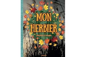 Mon herbier à remplir | 120 pages - 60 fiches doubles à compléter | cahier de récolte grand format pour enfant et adulte: Her