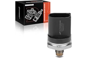 A-Premium Fuel Injection Pressure Sensor [3 Pins] Compatible with BMW 335i, 335i xDrive, X5, 535i, 535i xDrive, 550i, 550i GT, 550i GT xDrive, 550i xDrive, 740i, 740Li, 750i & Mini & Rolls-Royce
