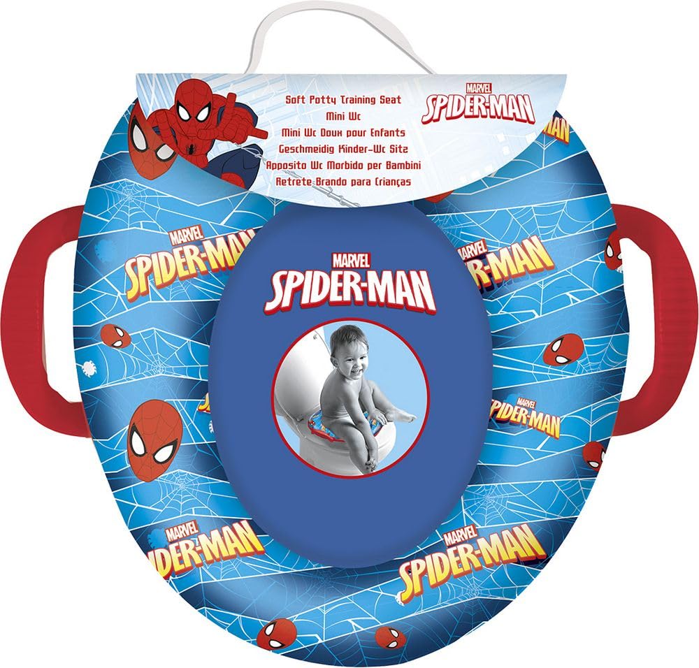 Spider-Man 6071 Soft Toilet Seat Blue