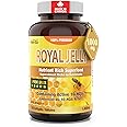 Herba Royal Jelly Capsules 1000mg - 120 Soft Gel | Product of Canada | Natural & Pure Royal Jelly Supplement with 10-HDA (Hyd
