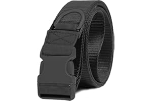 CAMGO Tactical Nylon Belt Adjustable Utility Gear Belt Heavy Duty Combat Belt with Quick Release Buckle