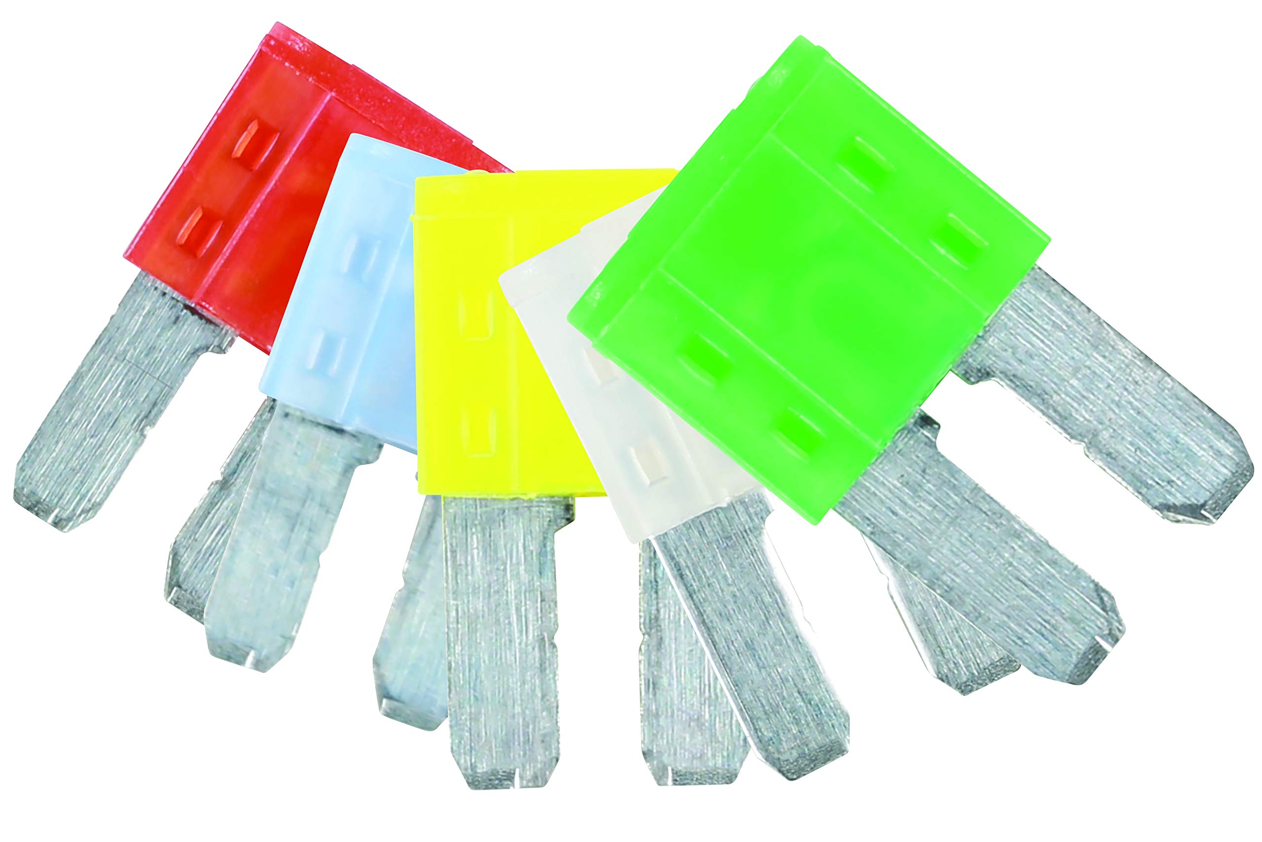 Connect 37154 LED Micro 2 Blade Fuse Assorted 10/15/20/25/30A 5pc