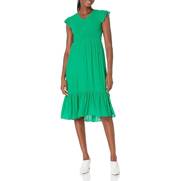 anne klein jenna drawstring midi dress Anne Klein Jenna Drawstring Dress at Amazon Women's Clothing store