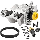 Electric Engine Water Pump Kit for 2008-16 Jetta Tiguan Passat GTI CC 2.0L | For Audi A4 Q5 A3 Q3 2.0L L4,Aluminum ,OE#06H121026AB