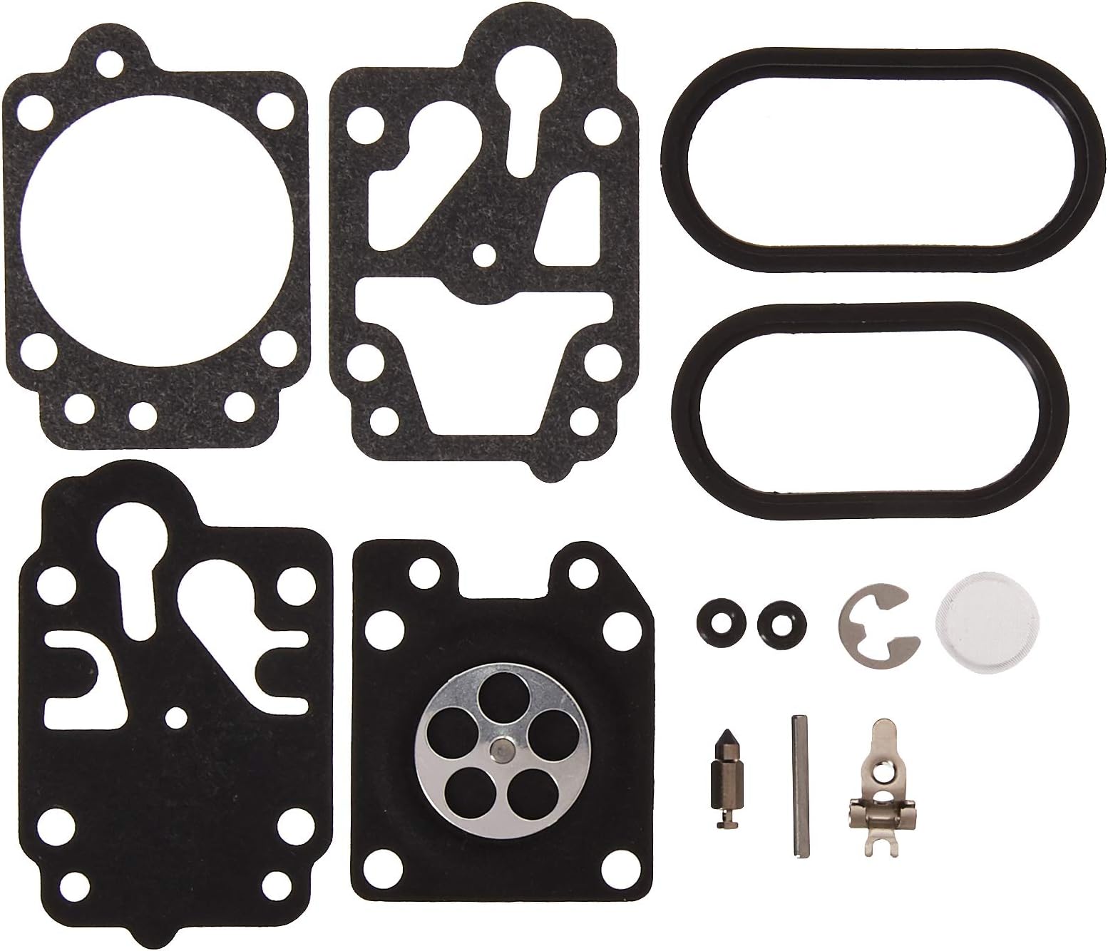 Stens 615-847 OEM Carburetor Kit/Walbro K20-WYA,Black