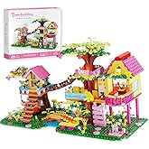 RAVAYO Creative Tree Building Block Set,958pcs Mini Brick Toy for Kids Girls Age 10 11 12 14