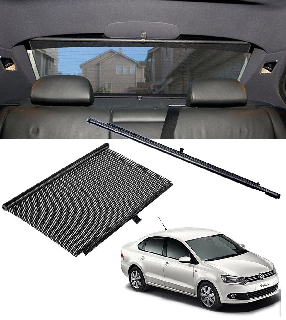 Auto Pearl Retractable Car Vehicle Rear Curtain Window Roller Sun