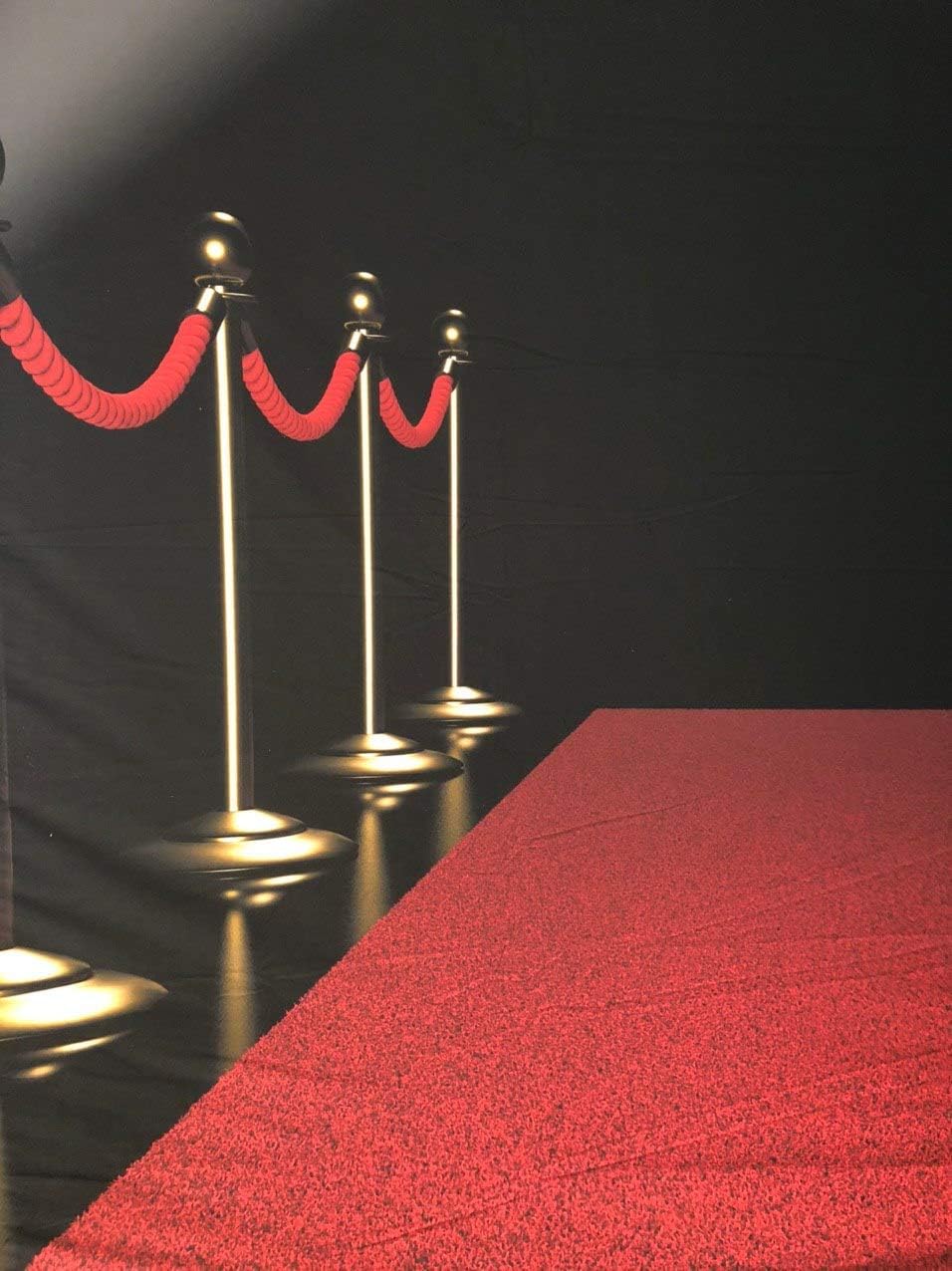 Event Specialty Store 8' x 8' Runway Catwalk Wrinkle Free Backdrop with Stand Kit