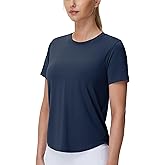THE GYM PEOPLE Women's Workout Short Sleeve Breathable T-Shirts Athletic Yoga Tee Tops