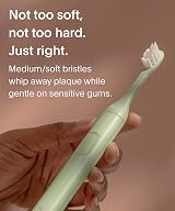 SURI Recyclable Plant-Based Toothbrush Heads Pack of 3 Winter Fern Compatible view 2