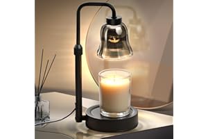 ZOKCC Candle Warmer Lamp with Timer: Adjustable Height Dimmable Warmer Candle Lamps - Mother's Day Gifts for Mom Home Decor House Warming Gifts New Home