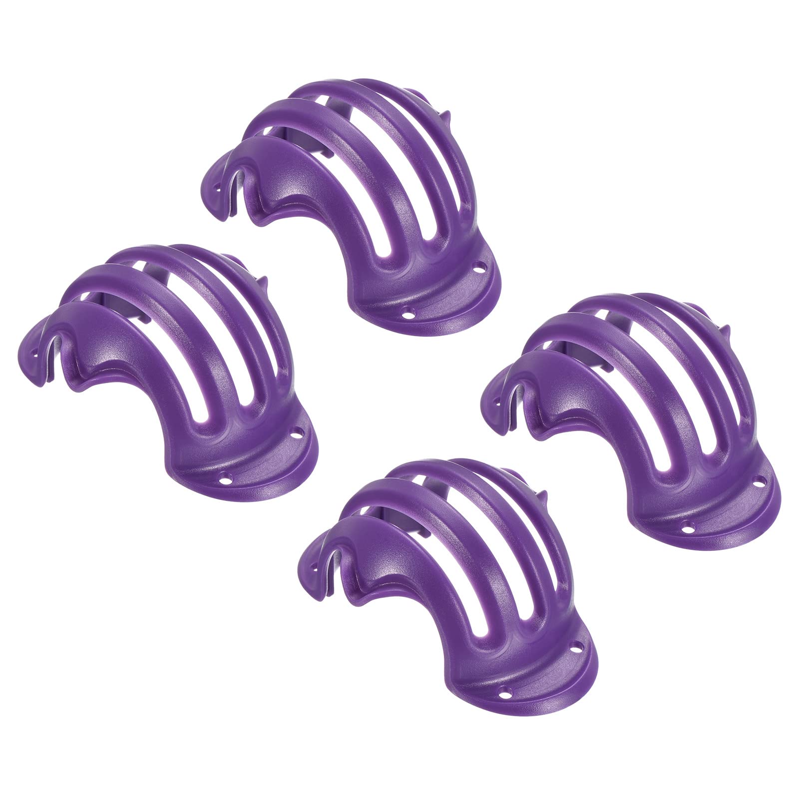 PATIKIL Golf Ball Liner, 4 Pack Line Marking Drawing Stencils Marker Alignment Tool for Golf Sport, Purple