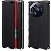 Colorblock Invisible Magnetic PU Leather Flip Case