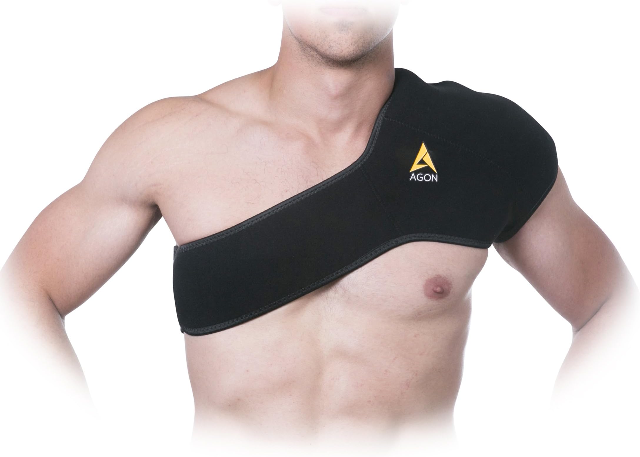Agon® Shoulder Wrap Gel Ice Hot/Cold Pack for Shoulder Injury Pain Relief Therapy, Rotator Cuff, Rheumatoid Arthritis Treatment, Osteoarthritis, Bursitis, Tendinitis, AC Joint, Sports Injuries
