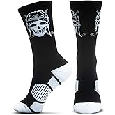 ChalkTalkSPORTS Hockey Performance Crew Socks - Multiple Designs & Colors - Youth & Adult - Hockey Mid-Calf Socks