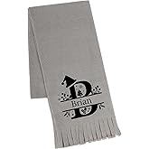 SonaGear Custom Christmas Scarf for Women, Red Scarf Men, Perfect for Winter and Fall Seasons